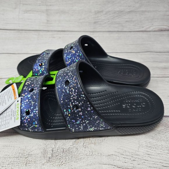 NWT Crocs Unisex-Adult Classic Seasonal Graphic Sandal Clog‎ Men's 11 - Picture 6 of 9